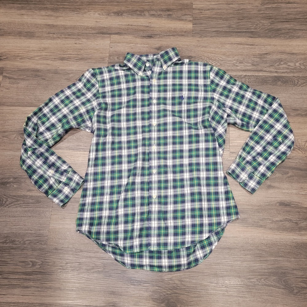 Ralph Lauren Classic Fit Performance Flannel Plaid Shirt‎ Medium
